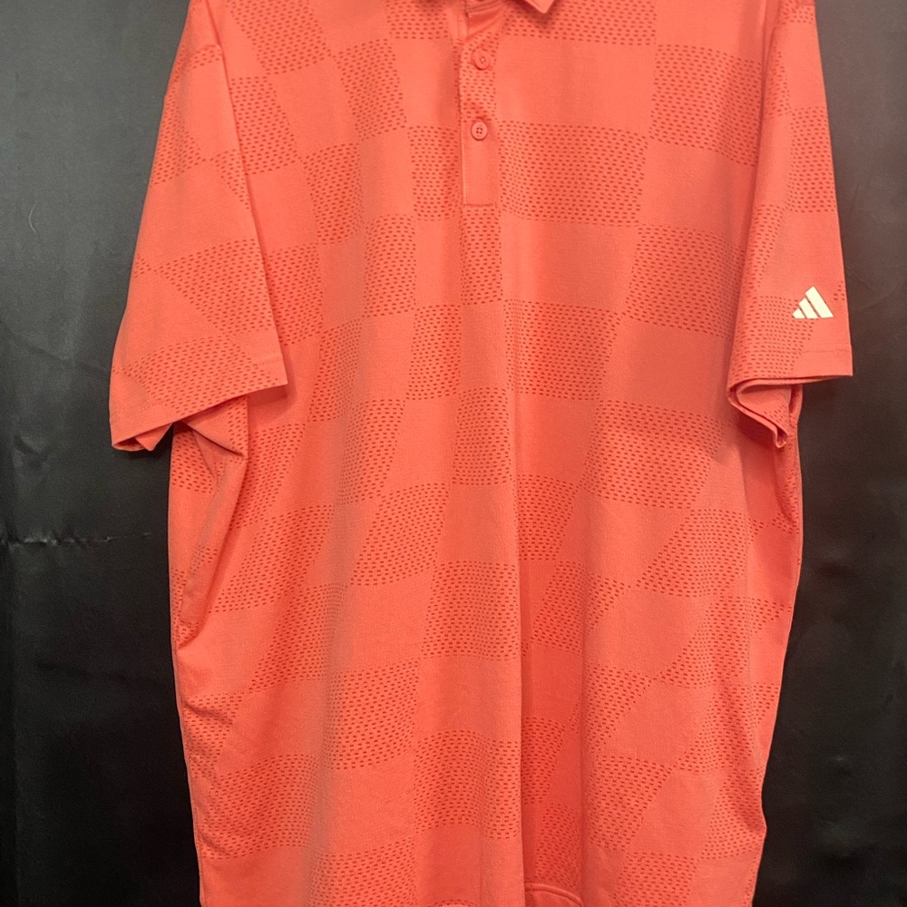 Adidas Men's Red‎ Polo Shirt